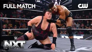 FULL MATCH Mason Rook vs Kam Hendrix WWE NXT The CW