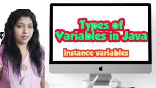 Java Programming 49 - Types of Variables Instance variables