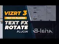 Vizrt 3 Text FX Rotate Plugin Tutorial
