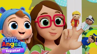 ⭐NUEVO⭐ Aprendemos los oficios con la maestra 🧑‍🚒 Canciones Infantiles 🎵 Little Angel Español