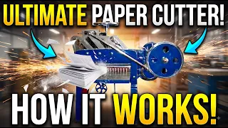 Manual Paper Cutting Machine, JMC Paper Cutter, Small paper cutting machine #papercutting