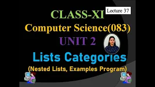 Python List Types Explained Empty Long Nested List Easy Code Example programs