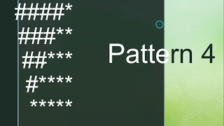 pattern in java using BlueJ Easy Method With code