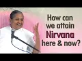 How can we attain Nirvana here and now - Niruma