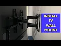Onn Full Motion TV Wall Mount Assembly Walmart Amazon