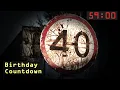 Blender 3 1 - Countdown Timer with Geometry Nodes VSE My Birt ay Bash Countdown
