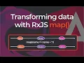 Transforming data with RxJS map operator