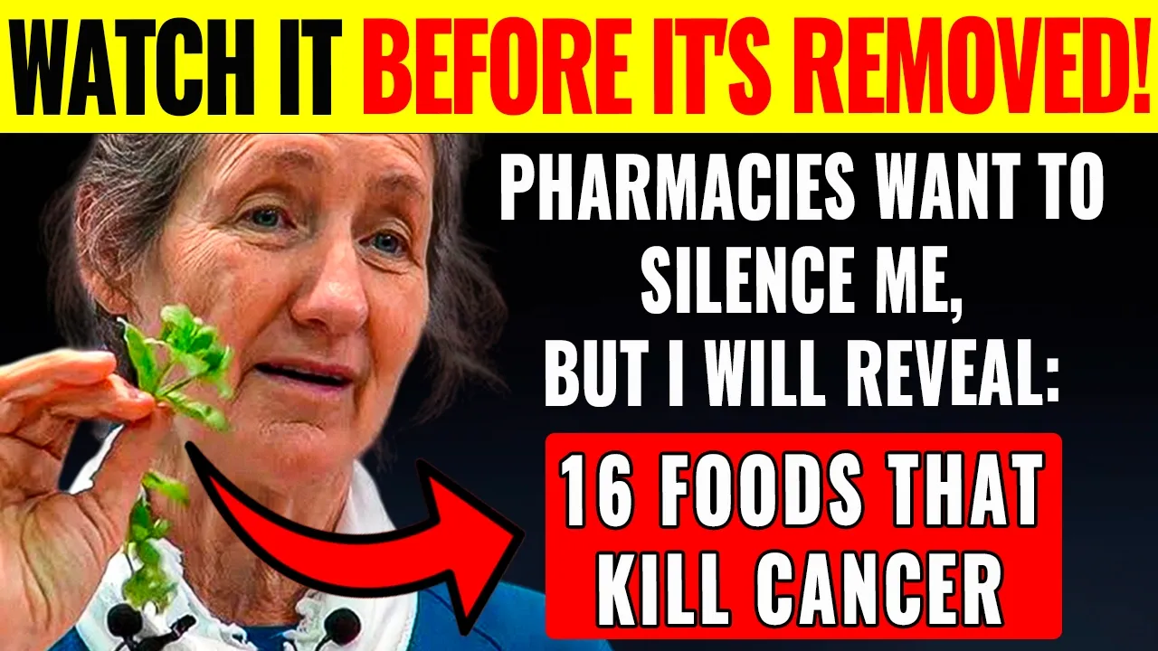 Outline Video CANCER is AFRAID of THESE 16 FOODS by BARBARA O'NEILL | 172