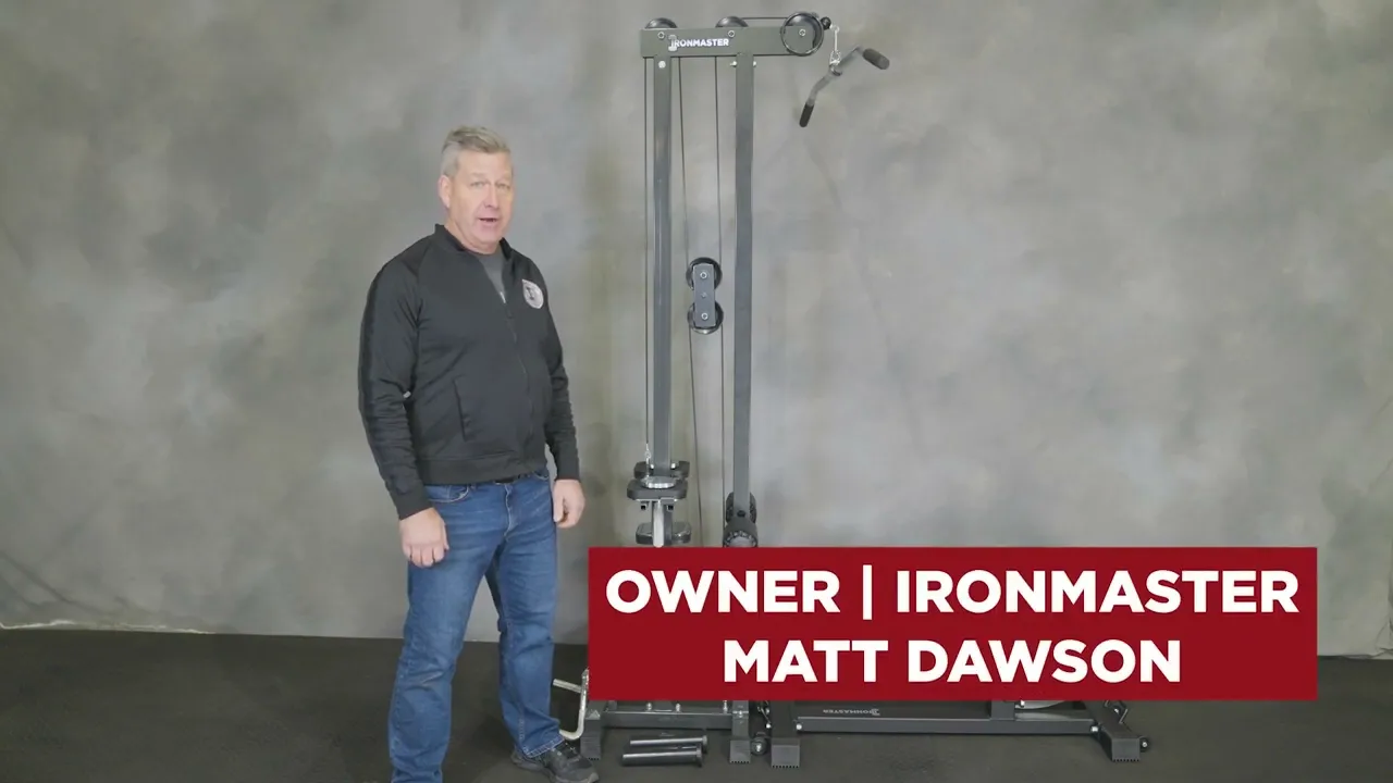 Ironmaster Cable Tower, Super Bench attachment Ironmaster Cable Tower, Super Bench attachment