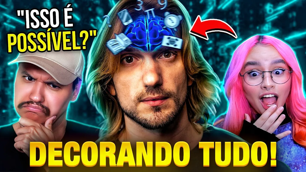 será que é possivel? Como memorizar ABSOLUTAMENTE TUDO | React Ciencia todo dia