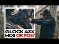 Glock 43x MOS Nope