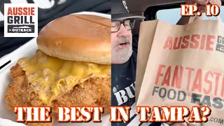 Is Aussie Grill The BEST in Tampa - Bubba s Chicken Sandwich Review Ep 10