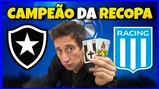 🔮TAROT REVELOU O TIME CAMPEÃO DA RECOPA 2025, BOTAFOGO X RACING