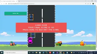 How to create kids car racing game using JavaScript and CSS