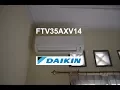 Lagu Daikin mini-split type air conditioner model FTV35AXV14