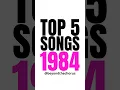 Lagu TOP 5 HITS uit 1984