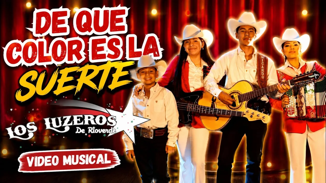 "De Que Color Es La Suerte" - Los Luzeros De Rioverde (Video Musical)