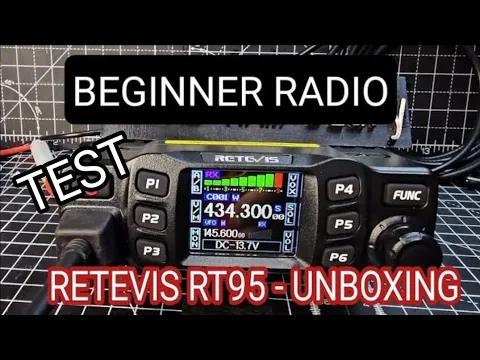 Download MP3 RETEVIS RT95 DUAL BAND - HAM RADIO UNBOXING - BEGINNER RADIO