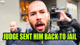 Andrew Tate is Getting Desperate As He's Thrown Back in Jail