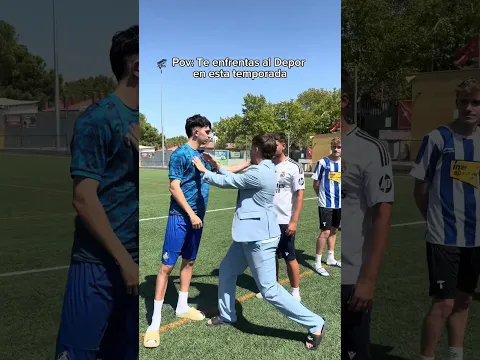 El Deportivo de la Coruña con sus fichajes este año entra en la Champions 💙🤍