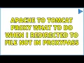 Apache to Tomcat proxy what to do when i redirected to file not in proxyPass
