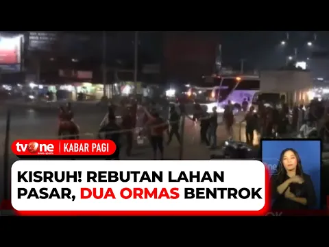 Dipicu Rebutan Lahan Pasar, Dua Ormas Pemuda di Bekasi Bentrok