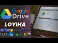 Google drive clone - NextJS Firebase Stripe Clerk TypeScript TailwindCSS NodeJS