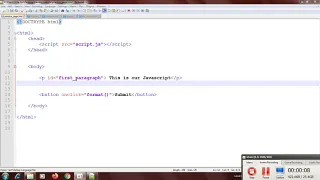 30 JAVASCRIPT TUTORIAL - Change element by tag name