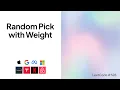 Random Pick with Weight Top Google Coding Interview Question