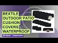 Bextile Outdoor Patio Cushion Covers Review Waterproof Durable Replacement Slipcovers