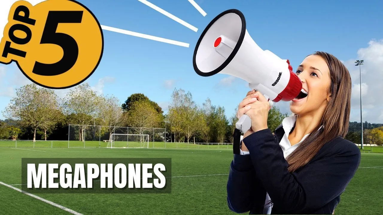 TOP 5 Best Loudest Megaphones [ 2023 Buying Guide ]