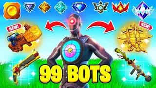 FORTNITE 99 BOTS RANKED Kevko - MAP CODE 1466-3852-9373