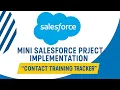 Build a Salesforce Project from Scratch Apex LWC Trigger Batch Scheduler Full Demo
