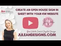 Create Digital Open House Sign In Sheet Keller Williams Agents