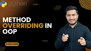 Method Overriding in OOP The Complete Python Course Basic to Advance Python Tutorial