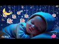 Baby Sleep Music 🎵 Relax Deeply in 3 Minutes 💫 Mozart & Brahms Lullabies for Peaceful Nights
