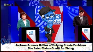 Trump Looms Over Heated Maine Senate Debate #MaineSenate #SusanCollins