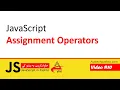 10 Assignment Operators in JavaScript JavaScript JavaScript in Pashto