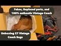 Unboxing 27 Vintage Coach Bags from the 70s-90s Rare Finds Fakes A Suspicious Red Station Bag