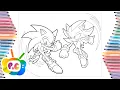 Sonic Vs Shadow coloring the Hedgehog Elektronomia RUD - Memory NCS Release