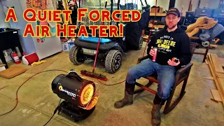 The Best and Quietest Portable Garage Heater - Mr Heater 70k BTU Heater