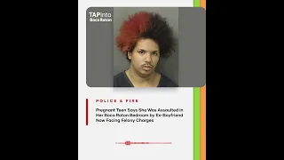 A 19-year-old man faces felony charges after allegedly assaulting a pregnant teen in her hom