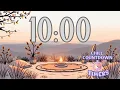 10 Minute Relaxing Timer Study Break Anxiety Release Sleep Soft Ambient Music