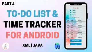 To-Do List and Time Tracker for Android using Java Part 2