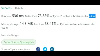 Leetcode 18 4Sum Python