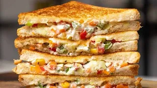 2 minutes easy tasty bread omelette | ஈஸி பிரட் ஆம்லெட்