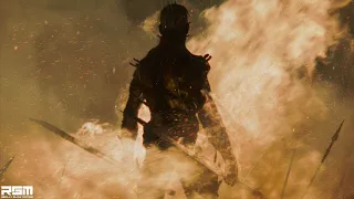 Really Slow Motion Giant Apes Superhuman Epic Hybrid Action 