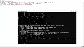 Python Scrapy Practice - Web Scraping Implementation