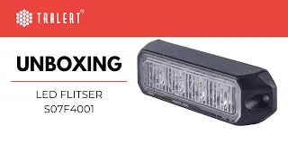 Video: LED flitser 4 LED | amber | 12-24v | S07F4001.1