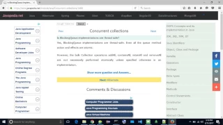 Is BlockingQueue implementations are thread safe javapedia net